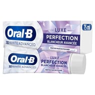 Oral B Dentifrice 3D White Advanced Luxe Perfection 75ml