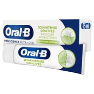Oral B Dentifrice Pro Science Advanced Soin Intense Gencives & Bouclier 75ml
