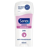 Sanex dermo déodorant stick invisible 65ml