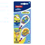 Ruban correcteur mini pocket mouse +2 stickers minin x2 stickers minion x2