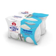 Alsace lait yaourt brassé nature 4x125g