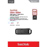 Sandisk clé ultra slider usb type-c flash 128gb 400mb/s SDCZ480-128G-G46