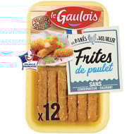 Le gaulois frites de poulet panées x12 200g
