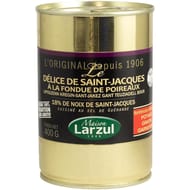 Larzul délice de Saint-Jacques à la fondue de poireaux 1/2 400g