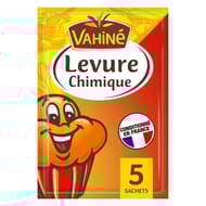 Vahiné levure chimique lot de 5 sachets 55g