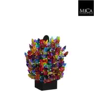 Moulin a vent multicolore 14x9xh37cm