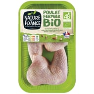 Nature de France cuisse de poulet bio x2