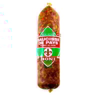 Boni saucisse de pays fumée au bois