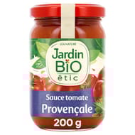 Jardin bio sauce tomate bio à la provençale 200g