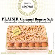 Lenôtre plaisir caramel au beurre salé 6-8 parts 410g