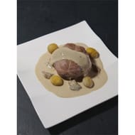 Ballotin de veau aux marrons sauce aux cèpes