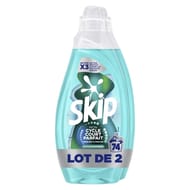 Skip mon cycle court parfait efficacité 37 lavages x2 - 2.96l