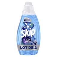 Skip mon cycle court parfait odeur control 37 lavages x 2 - 2.96l