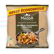 Magda girolles et champignons à la crème 750g offre économique