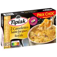 Tipiak 2 cassolettes royale prix choc 220g