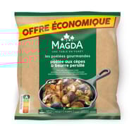 Magda poêlée aux cèpes et beurre persillé 750g offre économique
