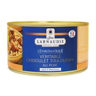 Jean larnaudie cassoulet au porc france l'emblematique boite 1350g