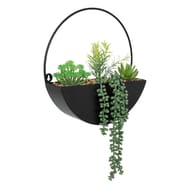 Plante suspendue pot en métal  rond