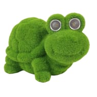Tortue solaire en peluche de jardin