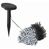 Lampe solaire jardin 100 led blanche