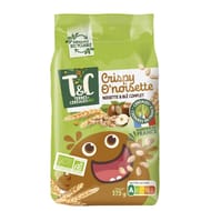 Terres et céréales crispy o'noisettes bio 375g