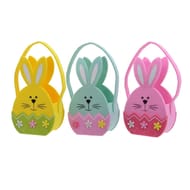 Panier feutrine lapin