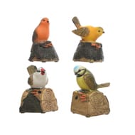 Oiseau siffleur 7.50x6x10cm