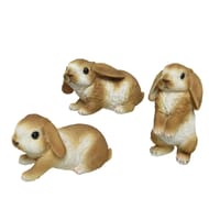Lapin  7.50x8x14.50cm naturel