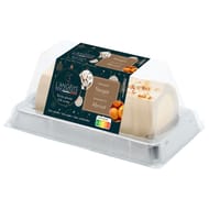 L'Angelys bûche crème glacée nougat sorbet plein fruit abricot 750ml 500g