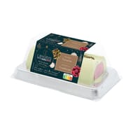 L'Angelys bûche crème glacée pistache sorbet plein fruit framboise 750ml 500g