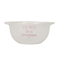 Bol a oreilles 48 cl gres diam 12.5 cm h 7 cm coloris rose princesse