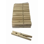 Pinces  a linge x24 en hetre 90mm