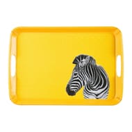 Plateau melamine 46x31 zebre