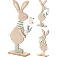 Lapin en bois assortiment