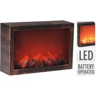 Cheminée led