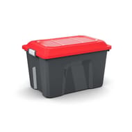 Sundis malle de rangement 60L locker - noire/rouge