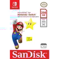 Sandisk carte mémoire sandisk microsdxc pour nintendo switch 256gb SDSQXAO-256G-GNCZN