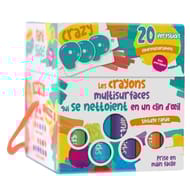 Crazy pop boite de 20 feutres