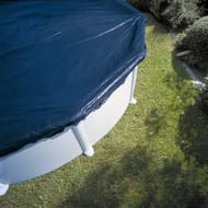 Bâche hiver 120g/m pour piscines diam 4m/4m60