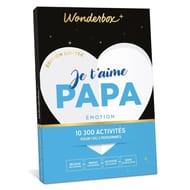 Wonderbox "Le t'aime papa" émotions