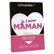 Wonderbox je t'aime maman émotion