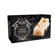 Erhard bûche glacée vanille caramel au beurre salé 6/8 parts 470g