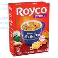 Royco minute soup soupe à la Vietnamienne étui de 3 sachets de 20cl 48g