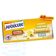 Apéricube sélection du fromager 48 cubes 250g