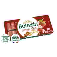 Boursin les roulés au speck trio de noix x20 -100g