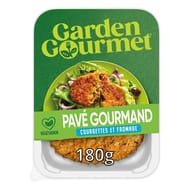 Garden gourmet pavé gourmand courgettes fromage 180g