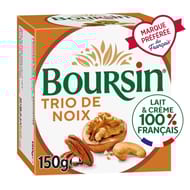 Boursin trio de noix 150g