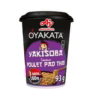 Oyakata nouilles sautées yakisoba poulet pad thai 93g