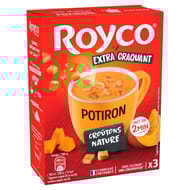 Royco soupe potiron croutons romarin 3 sachets
