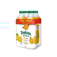Tropicana orange sans pulpe 4x1.5l maxi format